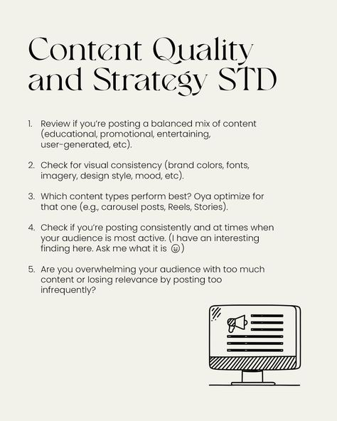 A social media health check is about understanding what works for your brand and what doesn’t. Keeping an eye on profile consistency, tracking engagement and your paid ad performance, regularly auditing your social channels helps you make sure your brand's presence and it's reputation is strong, reaches the right audience, and keeps growing. This checklist will help you optimize your social presence, improve engagement, and create deep meaningful connections with your followers! Oya lie dow... Meaningful Connections, Health Check, Brand Colors, An Eye, Social Media, Education, Media, Health