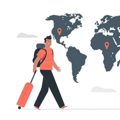 Destination Illustration, Tourism Illustration, Vacation Illustration, Travel Advertising Design, Login Page Design, Tourism Design, Flat Design Icon, Destination Vacation, Illustration Travel