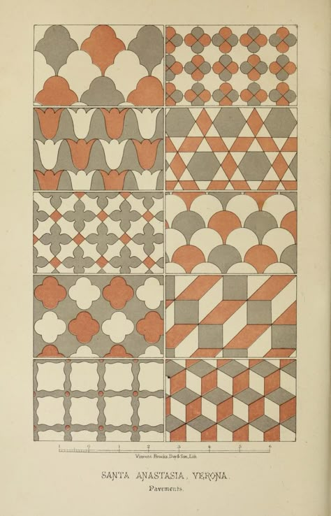 Brick Graphic Design, Vintage Patterns Design, Retro Pattern Geometric, Middle Ages Art, Geometric Patterns Drawing, Architecture Pattern, Tessellation Patterns, Italy Pattern, Medieval Pattern