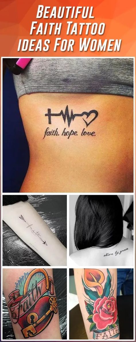 Family And Faith Tattoos, Faith Over Fear Tattoos, Faith Over Fear Tattoo Ideas, Hope Tattoos For Women, Faith Tatoos, Faith Tattoo Ideas, Faith Tattoo Designs, Faith Tattoos, Fear Tattoo