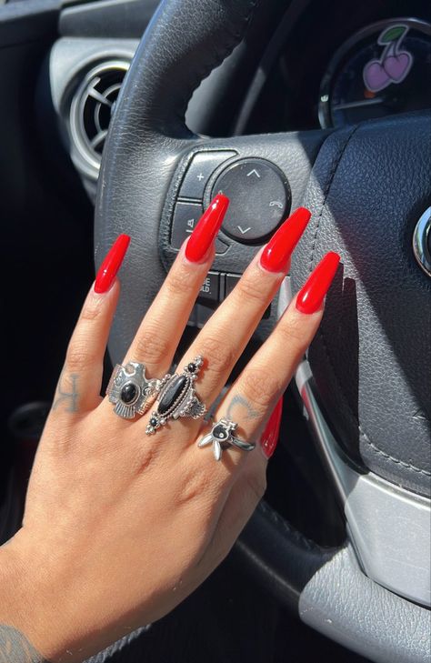 Red Nail, Fire Nails, Chili Pepper, Red Peppers, Nails Art, Red Nails, Chili, Nail Art, Engagement Rings