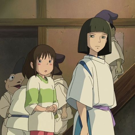 Personajes Studio Ghibli, Chihiro Y Haku, Japanese Drawings, Ghibli Artwork, Manga News, Image Swag, Studio Ghibli Movies, Studio Ghibli Art, Ghibli Movies