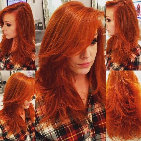 20 Redhead Hairstyles for Sultry and Sassy Look - Haircuts & Hairstyles 2020 Hairstyles Red Hair, Redhead Hairstyles, Cheveux Oranges, Bright Red Hair, Beautiful Red Hair, Long Red Hair, Hair Styles 2017, Auburn Hair, Short Hairstyle