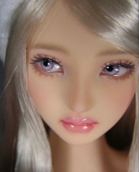 Buyee Japan, Dolls Faces, Japan Shopping, Art Faces, Charmmy Kitty, Doll Aesthetic, Doll Makeup, Living Dolls, Arte Inspo