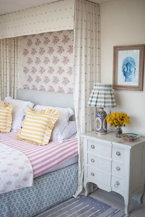 Alice Palmer, Bed Valance, British Homes, Bespoke Boxes, Handmade Lampshades, Tangier, Big Girl Rooms, Lamp Cover, Box Pleats