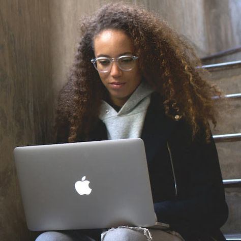 The One Mistake You’re Making While Staring At Your Computer All Day During Lockdown   - SHEfinds Glasses For Oval Faces, Tan France, Pink Glasses, Staring At You, Glasses For Women, Computer Glasses, Fashion Eyeglasses, New Glasses, Almost Famous