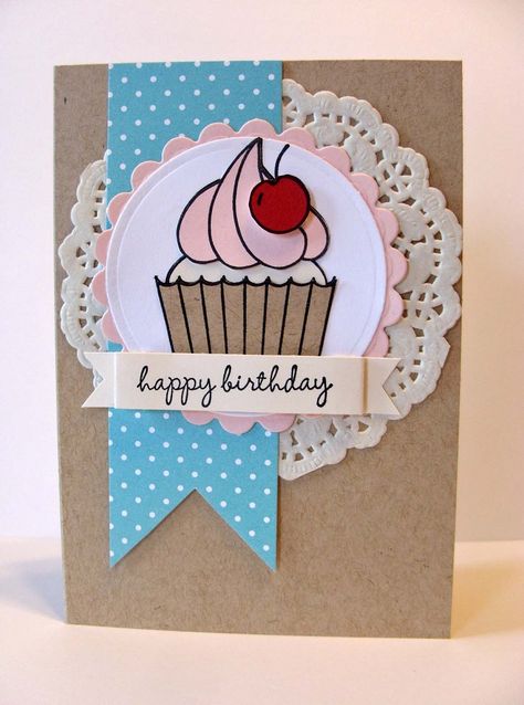 Top 10 DIY Birthday Cards Easy To Make Cupcake Birthday Cards, Creative Birthday Cards, Last Minute Birthday Gifts, Cupcake Card, Birthday Card Sayings, Carte Halloween, Birthday Card Craft, Simple Birthday Cards, Homemade Birthday Cards