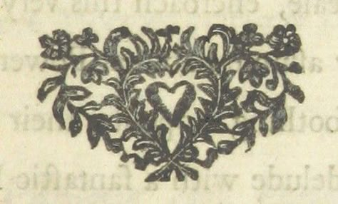 British Library digitised image from page 21 of "A Miscellany in verse and prose" Small Heart Tattoo, Small Heart Tattoos, British Library Digitised Image, The British Library, British Library, Small Heart, Heart Tattoo, Ad Design, Illustrations