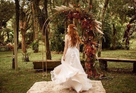 Wedding Dress For Redhead Brides, Ginger Bride, Red Hair Brides, Redhead Bride, Elopement Wedding Dress, Lily Potter, Lily Evans, Brides Wedding Dress, Elopement Wedding