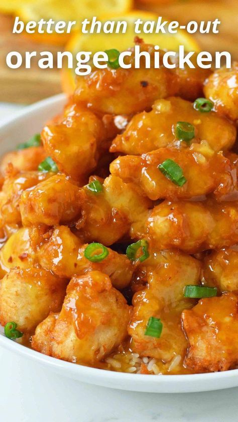 #Slow-CookedCarnivoreTreats Modern Honey Orange Chicken, Orange Chicken From Scratch, Orange Chicken Easy Recipe, At Home Orange Chicken, Chinese Orange Chicken Recipes Easy, The Best Orange Chicken Recipe, East Orange Chicken, Tangerine Chicken Recipe, Mandarin Orange Chicken Recipe