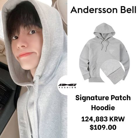 ateez fashion on Instagram: “Wooyoung - Andersson Bell hoodie 201104 Twitter update . He used this hoodie A LOT🤣 i guess it's his fav hoodie now🤭 . #wooyoung_fashion .…” Wooyoung Fashion, Ateez Fashion, Still Waiting For You, Idol Fashion, Young Fashion, Twitter Update, Clothes Ideas, Fit Check, Kpop Idol