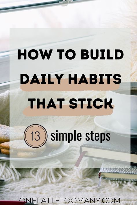 How To Build New Habits, How To Build Good Habits, Habit Building Tips, How To Build Habits, Building Motivation, Productivity Ideas, Working Smart, Building Habits, Build Habits