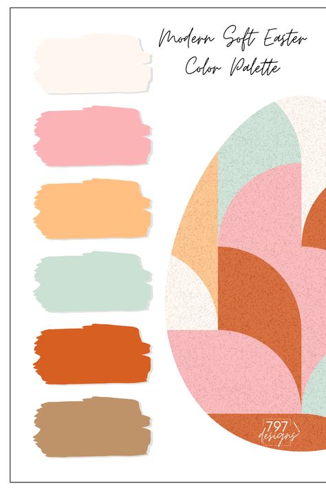 Nail Colour Palette, Easter Color Scheme, Easter Colors Palette, Boho Pastel Color Palette, Easter Color Palette 2024, Spring Color Palette 2024, Easter Colour Palette, Cookie Color Palette, Easter Palette