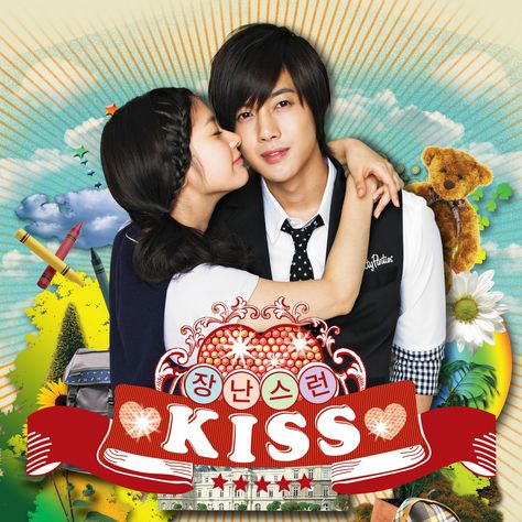 Playful(Mischievous) Kiss with Kim Hyun Joong and Jung So Min Love In Tokyo, Boys Before Flowers, Itazura Na Kiss, Playful Kiss, Drama Fever, Watch Korean Drama, Korean Drama Series, Joo Won, Korean Shows