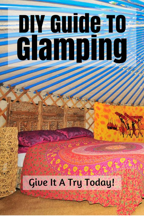 Glamping is awesome. You can even do it in your own backyard for cheap. Glamping On A Budget, Diy Glamping Tent, Diy Glamping, Camping Business, Best Tent, Accessories To Buy, Glamping Ideas, Glamping Tents, Global Entry