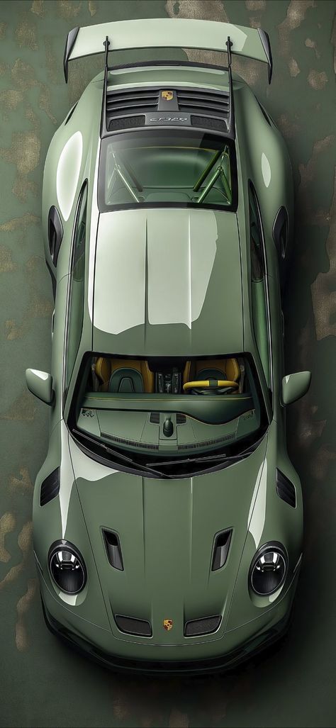 Rinnovo Garage, Olive Green Porsche, Aura Motivation, Green Porsche, Motivation Quotes Success, Car Green, Luxurious Gifts, Mobil Bmw, Wallpaper Car