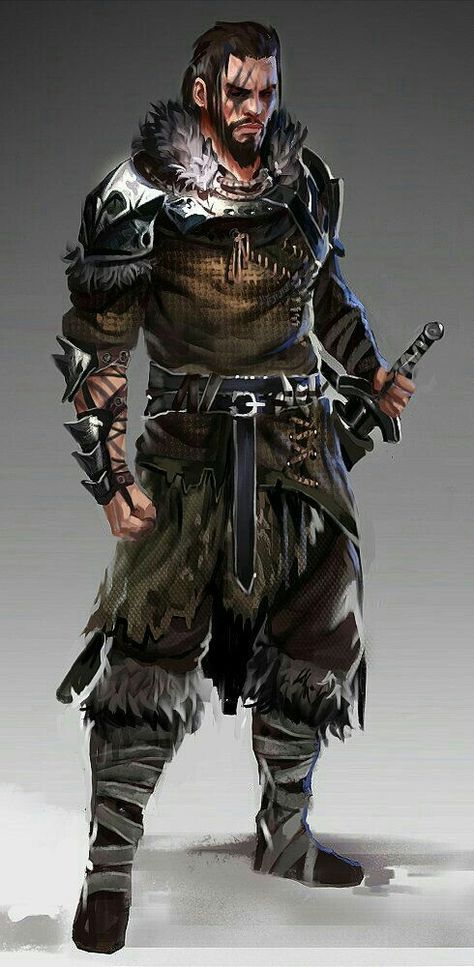 Hardened warrior Pathfinder Character, Heroic Fantasy, Dungeons And Dragons Characters, Fantasy Male, Fantasy Armor, Fantasy Warrior, Arte Fantasy, Fantasy Rpg, Fantasy Inspiration