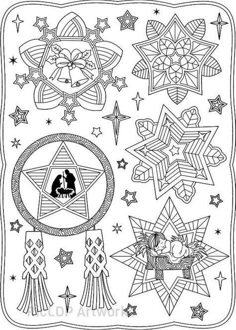 Set of 3 Christmas Coloring Pages Yuletide Gifts Toys | Etsy Parol Drawing, Family Doodle, Christmas Parol, Xmas Lanterns, Printable Christmas Coloring Pages, Abstract Coloring Pages, Christmas Star Decorations, Easter Coloring Pages, Easter Colouring