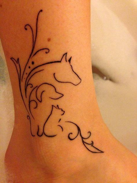 Tattoos for Mad Animal Lovers | Stay At Home Mum Appaloosa Tattoo, Cat Tatoos, Small Horse Tattoo, Draw Horse, Animal Lover Tattoo, Horse Tattoos, Lover Tattoo, Horse Vector, 42 Tattoo