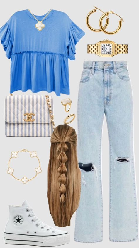 #fyp #trending Cute Fall Outfits For Church, Cute Trending Outfits, What To Wear To Graduation Ceremony, What To Wear To Church In Summer, 80 Degree Weather Outfits Summer, Outfit Inspo For Church, What To Wear For Picture Day, Back To School Outfits 2024, Everyday Outfits Jeans