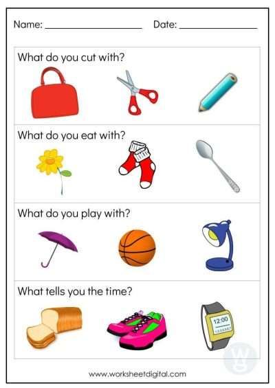 Label Object By Function (fo2-simple) - Interactive Worksheet Kids 14B Life Skills Worksheets, Speech Therapy Worksheets, English Conversation Learning, Homework Worksheets, Functional Life Skills, What Is My Life, Preschool Activities Toddler, Life Skills Special Education, Special Needs Students