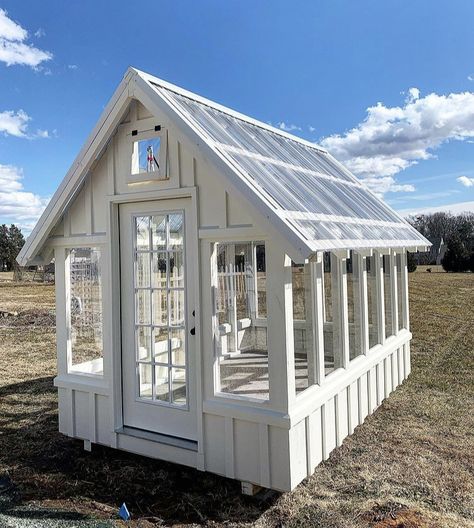 Window Greenhouse, Diy Greenhouse Plans, Outdoor Greenhouse, Greenhouse Shed, Build A Greenhouse, Home Greenhouse, Backyard Greenhouse, Greenhouse Plans, Backyard Sheds