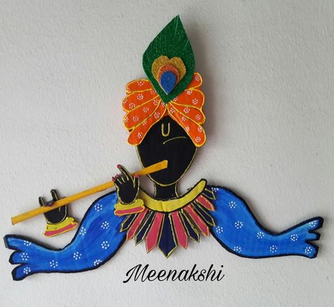 How To Decorate Krishna Janmashtami, 2024 Rangoli, Krishna Jayanti, Yoga Artwork, Journal Headers, Preschool Decor, Birthday Gifts For Boyfriend Diy, Craft Things, Beautiful Art Paintings