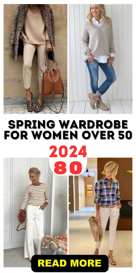 Chic Spring Styles for Women Over 50: Trendy & Casual Wardrobe Essentials Over 50 Spring Outfits 2024, Casual Easter Outfits For Women Over 50, Spring Outfits 2024 Over 50, Summer Outfits Over 50 Casual Classy, Spring Capsule Wardrobe 2024 Over 50, Early Spring Outfits 2024, 2024 Spring Outfits For Women Over 50, Spring Fashion Over 50 Women, Stylish Outfits For Women Over 50 50 And Fabulous