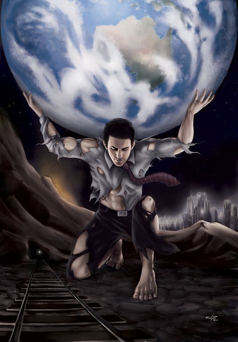 Atlas is shrugging... World On My Shoulders, Atlas Tattoo, Atlas Shrugged, Andrew Carnegie, Freedom Love, Ayn Rand, Jesus Prayer, John Galt, Professional Artist