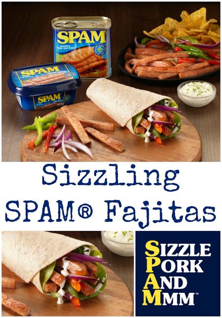 Sizzling SPAM® Fajitas | Foodie Quine - Edible Scottish Adventures Spam Recipes Dinners, Spam Recipes, Slow Cooked Pulled Pork, Fried Breakfast, Traditional Breakfast, Fajita Recipe, Edible Food, Entree Recipes, Week Meal Plan