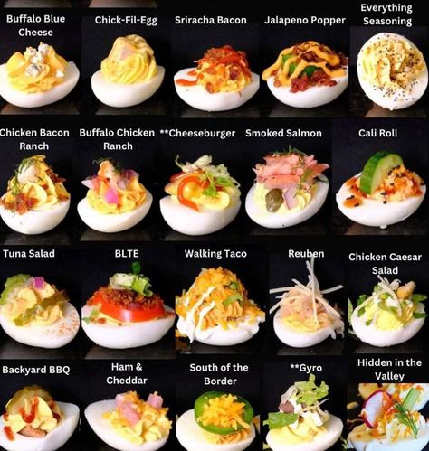 Charcuterie Masterclass! | Saw a couple postings about deviled eggs | Facebook Gourmet Deviled Eggs, Deviled Eggs Recipe Easy, Keto Deviled Eggs, Carb Free Recipes, Devilled Eggs Recipe Best, Deviled Eggs Recipe, Deviled Egg, Boiled Egg, Deviled Eggs