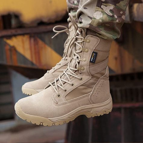 Amazon.com: Belleville New Made in US 790 G GI Desert Tan Military Army Combat Waterproof Goretex Temperate Flight Boots (4 Regular): Shoes Army Boots Aesthetic, Military Boots Women, Army Boots Women, Army Fashion Man, Army Style Outfit, Tactical Boots Outfit, Army Boots Outfit, Military Boots Outfit, Goretex Shoes