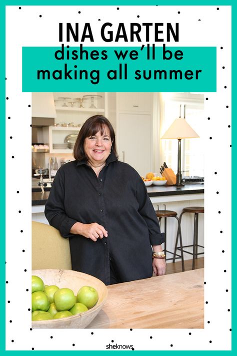 The Ina Garten Dishes We’ll Be Making All Summer – SheKnows Dinner Recipes Ina Garten, Garden Pasta Salad, Ina Garden, Best Ina Garten Recipes, Garden Pasta, Barefoot Contessa Recipes, Fresh Scallops, Ceviche Recipe, Ina Garten Recipes