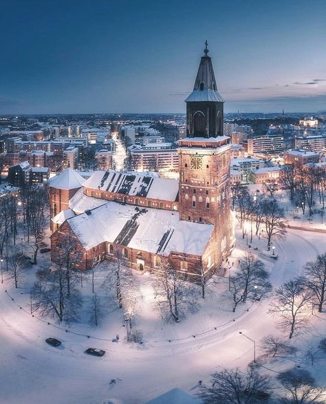 Did you know that Turku is the oldest city in Finland - and also our former capital? Photo by @valentinovalkaj from Turku #VisitFinland… Paradise Landscape, Turku Finland, Adventure Aesthetic, Dream Travel Destinations, Natural Scenery, City Buildings, City Maps, Dream Destinations, Scandinavia