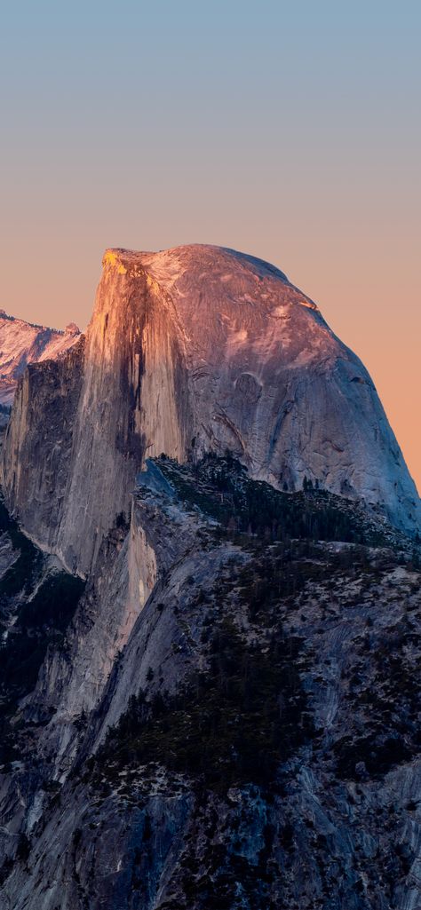 Yosemite Wallpaper, Depth Wallpaper, Yosemite Half Dome, 50 Aesthetic, Half Dome Yosemite, Depth Effect, Boat Wallpaper, Wallpaper Ios, Nature Iphone Wallpaper