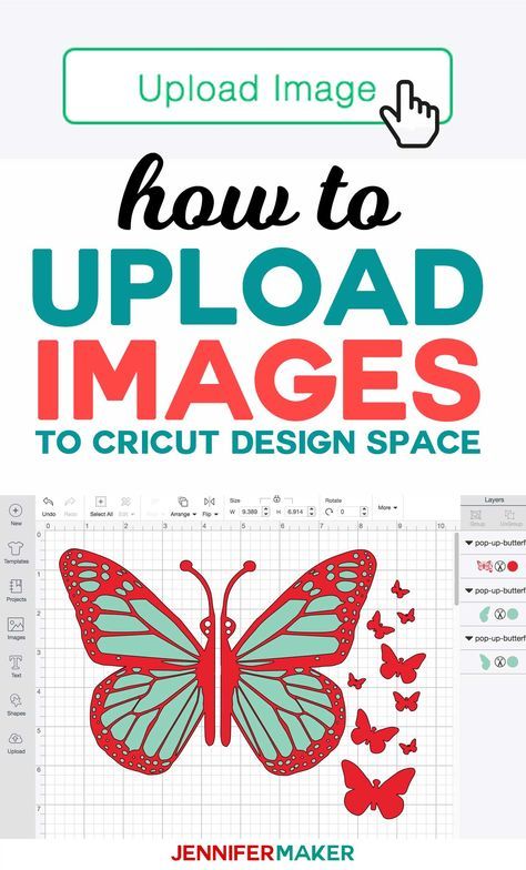 How to Upload Images to Cricut Design Space - Tutorial for Uploading SVG Cut Files #cricut #cricutexplore #uploading Cricut Explore Air Projects, Jennifer Maker, Cricut Help, How To Use Cricut, Cricut Supplies, Cricut Explore Projects, Cricut Expression, Projets Cricut, Cricut Projects Beginner