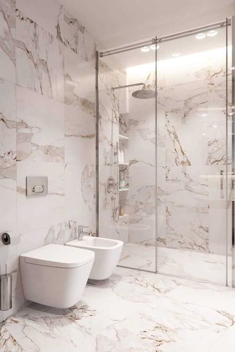 Design Interior Baie, Luxury Bathroom Master Baths, Bathroom Inspiration Modern, Washroom Design, Decor Baie, Bathroom Design Inspiration, Bathroom Design Decor, Bathroom Remodel Shower, Bathroom Design Luxury