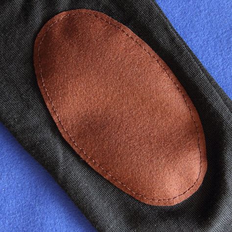 Felt elbow patches: Tutorial Elbow Patches, Patches Jacket, Crafty Craft, Knit Outfit, Diy Arts And Crafts, Craft Gifts, Diy Art, Clothing Patterns, Diy Clothes