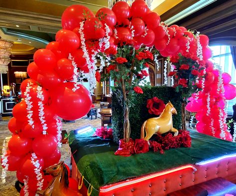 Derby Balloon Arch, Kentucky Derby Balloon Arch, Derby Gala, Kentucky Derby Party Decorations, Derby Party Decorations, Adult Party Themes, Thanksgiving 2024, Run For The Roses, Horse Things