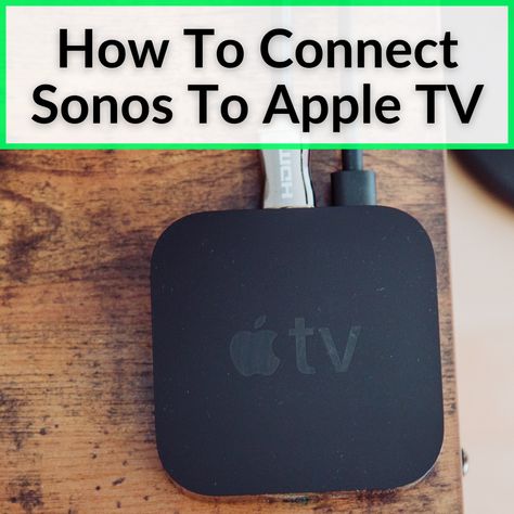 Figuring out how to connect Sonos to Apple TV was surprisingly easy. There are two main criteria. One is that you need to update your app to the new version of... Sonos Speakers, Sonos One, Apple Home, Mac Computer, Record Player, Kit Homes, New Version, Sound Bar, Home Audio