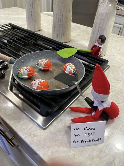 45+ Clever, Easy & Fun Elf on The Shelf Ideas (The Lazy Mom's Guide) — ASHLINA KAPOSTA Easy Elf On Shelf Ideas For Kids, Toddler Elf On The Shelf Ideas Simple, New Elf Ideas, Elf On The Shelf Ideas New, Elf On The Shelf Comes Back, Extravagant Elf On The Shelf Ideas, Elf On The Shelf Party Ideas, Elf On The Shelf For Adults, Elf On The Shelf New Ideas