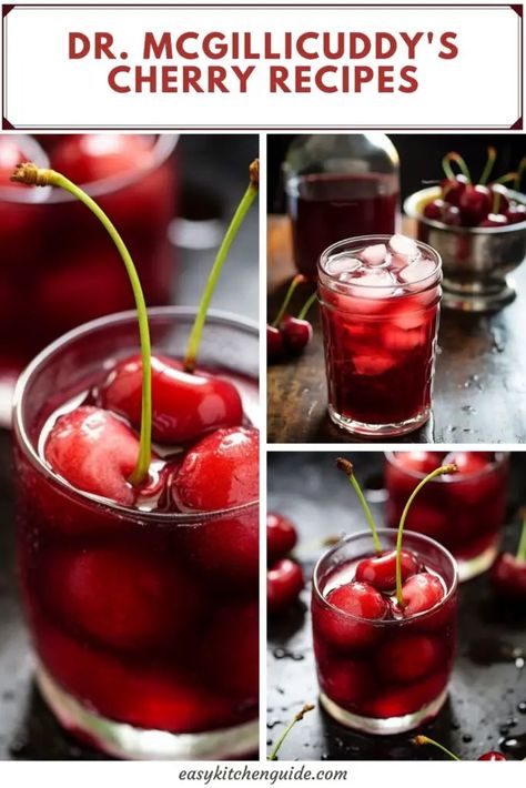 Dr Mcgillicuddy Recipes Cherry, Cherry Schnapps Drinks, Cherry Schnapps, Cherry Dr Mcgillicuddy Drinks, Cherry Mcgillicuddy Drinks, Dr Mcgillicuddy Recipes, Dr Mcgillicuddy, Cherry Bomb Drink, Cherry Bomb Shot