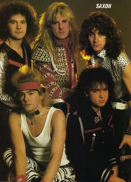 Saxon Band, Glam Rock Bands, Hair Metal Bands, Hair Metal, Rock N Roll Art, Heavy Rock, Band Rock, 80s Bands, Metal Hair