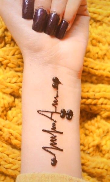 #Beautiful #Letters #loversname #MehndiTattooDesignForLovers #MehndiDesigns #tattoos #namewrite #writetattoos #neck #hand #heenatattoo #alphabets #Written #letters #loveletters #MehndiTattoo #stylishname #beautifulname #ManOo_BiLiiiii Tattoo Design For Hand, Written Letters, Beautiful Letters, Berry Lipstick, Pen Tattoo, Simple Henna Tattoo, Pretty Henna Designs, Stylish Mehndi, Henna Tattoo Designs Simple