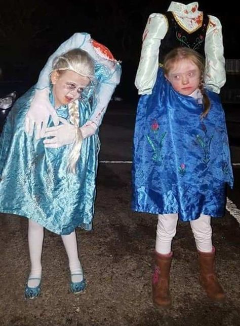 IF you’ve run out of ideas or are avoiding the shops this year, one mum shared the epic Halloween costumes she made for her daughters out of their old Disney princess dresses The mum was praised for her thrifty idea of using her girls’ old dressing up clothes to create a scary outfit, which didn’t […] Epic Halloween Costumes, Last Minute Costumes, Homemade Halloween Costumes, Unique Costumes, Disney Princess Dresses, She Girl, Homemade Halloween, Old Disney, Princess Dress