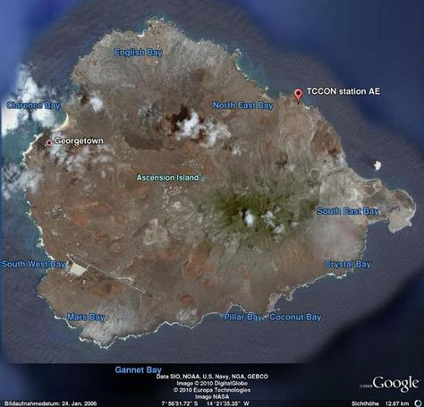 Ascension Island Ascension Island, Crystal Bay, Remote Island, Tristan Da Cunha, East Bay, St Helena, Beautiful Islands, Geology, American History