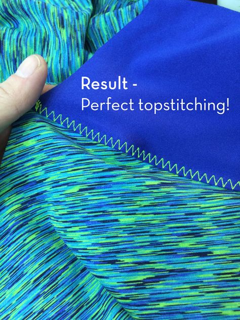 I’m sure some of you may know this tip already, but if you’re someone who prefers to topstitch down all your seams for your activewear makes, get yourself a roll of Prym Wonder Tape, st… Sewing Spandex, Sewing Activewear, Sewing Swimwear, Sewing 101, Yoga Outfit, Sewing Projects For Kids, Leftover Fabric, Sewing Lessons, Sewing Projects For Beginners