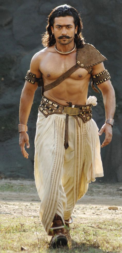 Suriya as Bodhi Dharma in 7am Arivu Surya Actor, Book Cover Artwork, Trendy Outfits Indian, Desi Arnaz, Epic Characters, Vijay Actor, Fashion Walk, National Film Awards, Indian Men Fashion