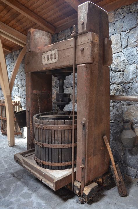 Apple Cider Press, Wine Gift Ideas, Cider Press, Wine Making Process, Fruit Press, Wine Press, Cider Making, Italy Wine, Wine House