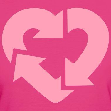 Pink recycle heart Recycle Logo, Recycling Information, Save Our Earth, Recycle Cans, Reduce Reuse Recycle, Recycled Projects, Green Life, Save Earth, Earth Friendly